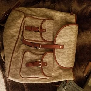 Michael kors backpack . large backpack